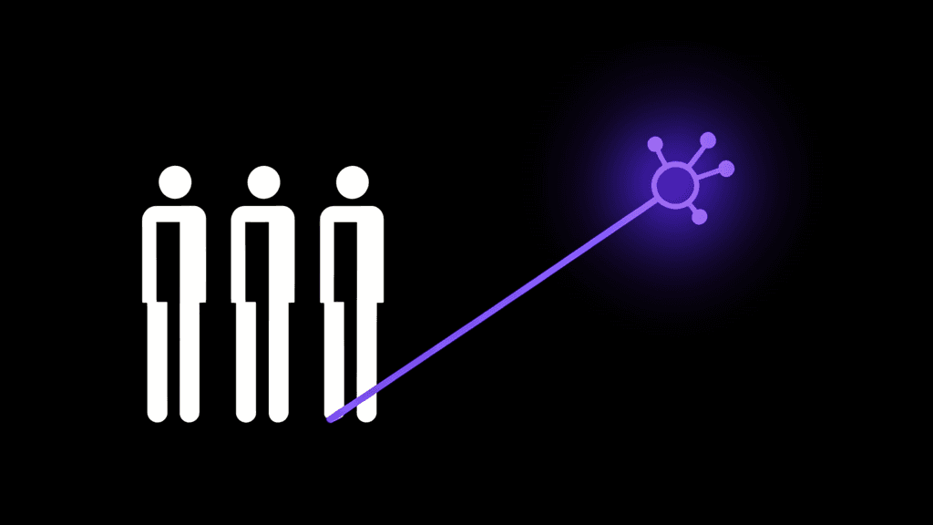 AI agency versus in-house team comparison \u2014 three people versus one node